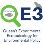 QE3 Queens Experimental Ecotoxicology for Environmental Policy Logo